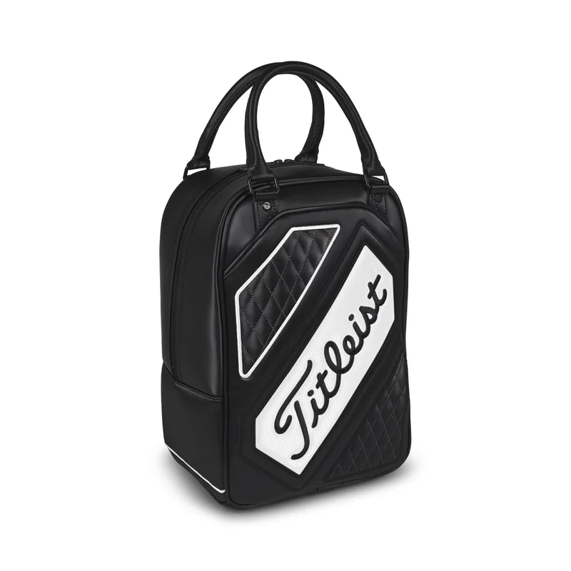Titleist Tour Series Practice Ball Bag, Black/White
