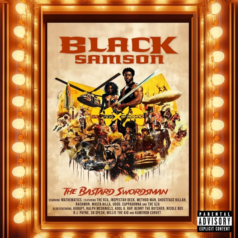 Black Samson, the Bastard Swordsman [Explicit] - Hip Hop by All Maf - Image 1