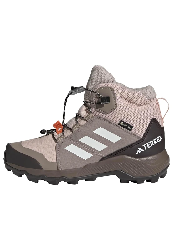adidas Terrex Mid Gore-TEX Kids Hiking Shoes - Blush Pink
