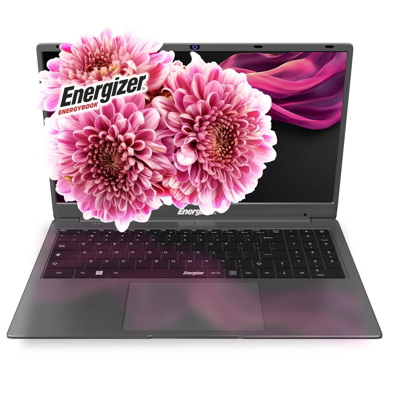 Energizer EnergyBook Laptop, 15.6-inch Display, 8GB RAM, 256GB Storage, Intel Celeron Processor