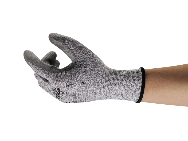 Ansell Edge 48-711 Safety Work Gloves Mechanical Protection, Size 7(S), (12 Pairs)