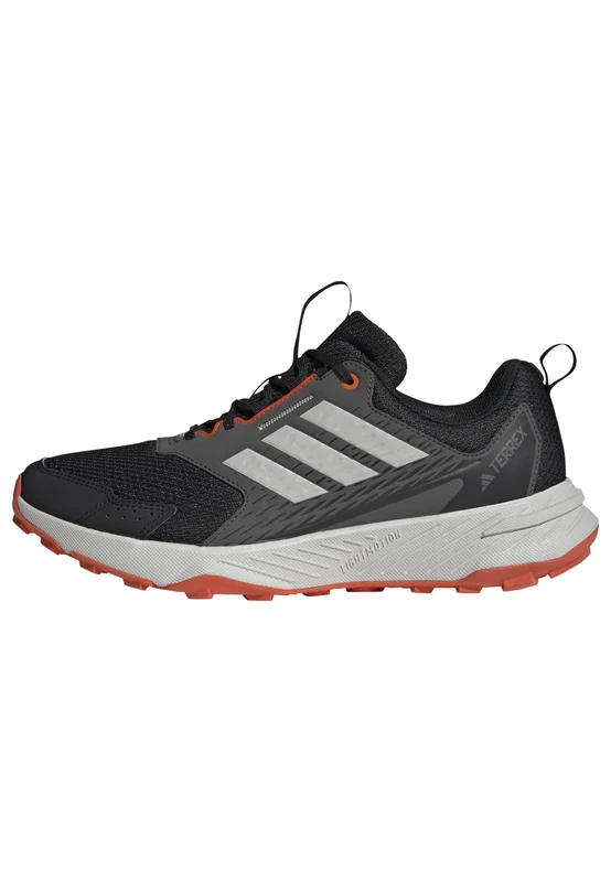 adidas Men's Terrex Tracefinder 2 Trail Running Shoes, core Black/Grey one/semi Impact Orange, 7 UK