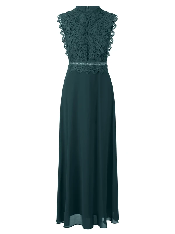 APART Fashion Evening Dress, Dark Green, 14