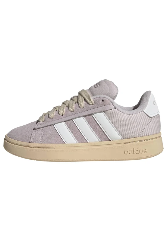 adidas Women's Grand Court Alpha 00S Shoes, ice Purple/core White/Sand strata, 6 UK