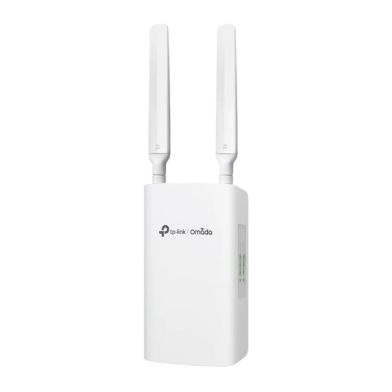 TP-Link Omada ER703WP-4G-Outdoor AX3000 4G+ Cat6 Outdoor WiFi 6 Gateway, Dual Band Gigabit VPN Router with SIM Slot, 300Mbps LTE, PoE In/Out, IP55 Weatherproof, Failover WAN, WireGuard/OpenVPN Support