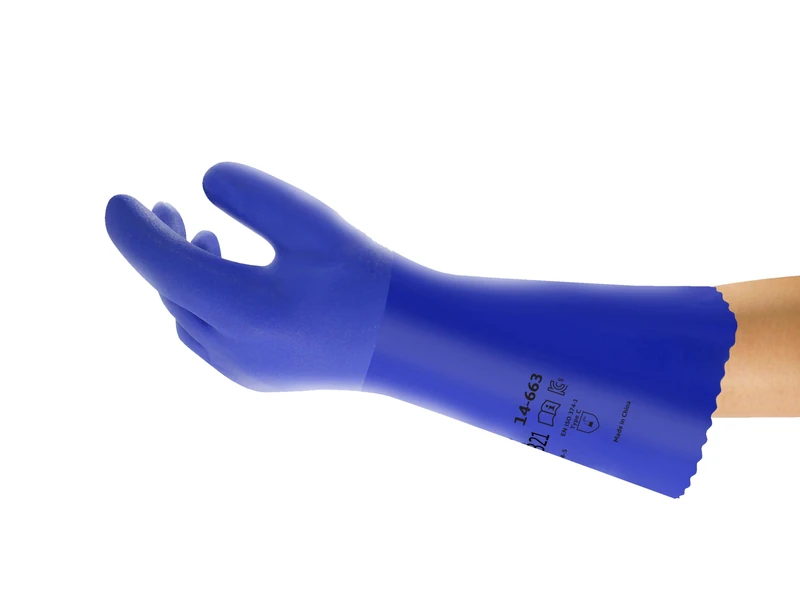 Ansell Edge 14-663 Safety Work Gloves Mechanical Protection, Size 8 (M), (12 Pairs)