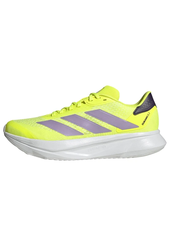 adidas Men's Duramo SL 2 Running Shoes, Solar Yellow/Powder Plum/Aurora Plum, 4.5 UK