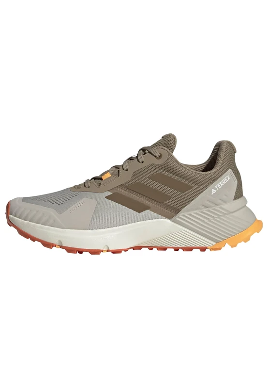 adidas Men's Terrex Soulstride Trail Running Shoes, Wonder Alumina/Brown Oxide/Blanch Cargo, 11.5 UK