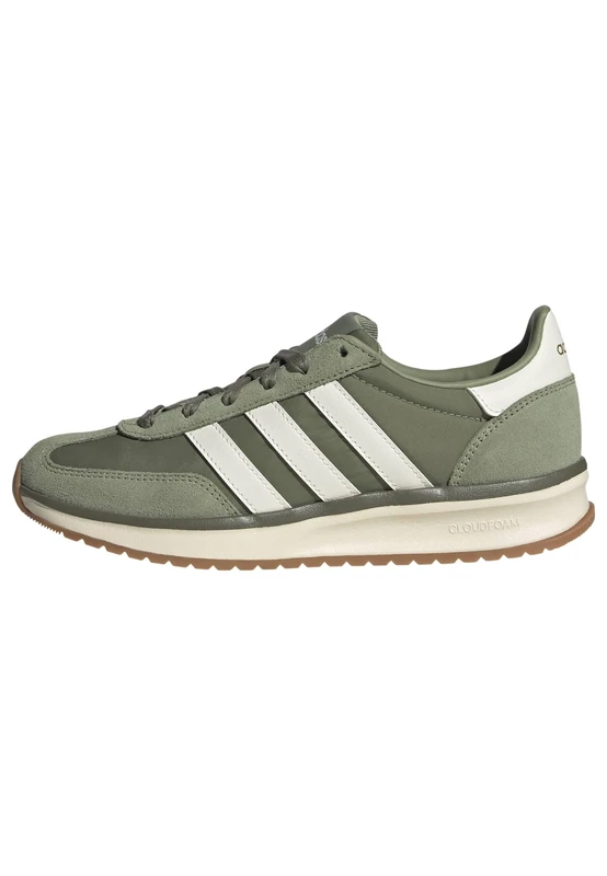adidas Women's Run 70S 2.0 Shoes, Tent Green/Off White/Olive strata, 9.5 UK - Image 1