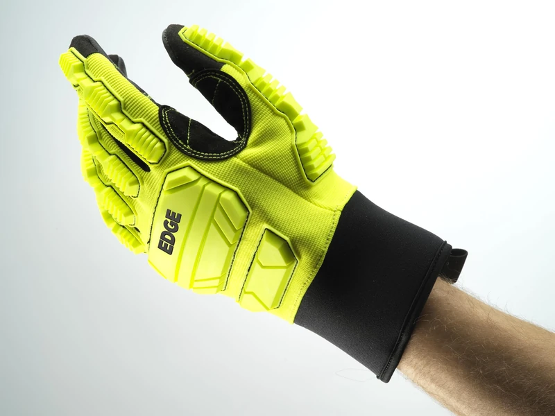 Ansell Edge 48-205 Safety Work Gloves Mechanical Protection, Size 10 (XL), (12 Pairs)