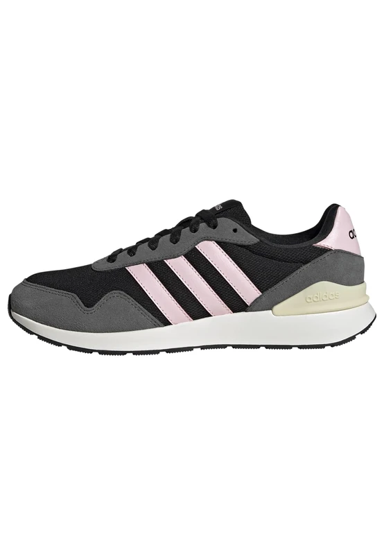 adidas Women's Run 60s 4.0 Shoes, core Black/Clear Pink/Carbon, 7.5 UK