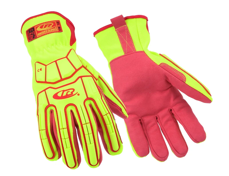 Ansell Ringers R179 Safety Work Gloves Mechanical Protection, Size 9 (L), (5 Pairs)
