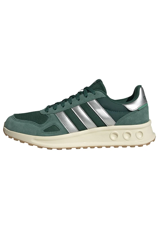 adidas Men's Run 84 Shoes, Collegiate Green/Silver met./Warm Vanilla, 10.5 UK