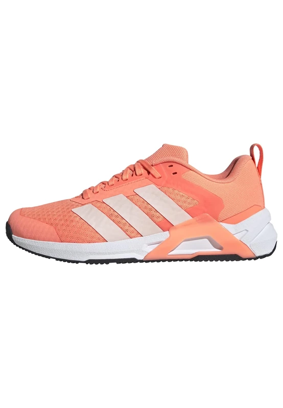 adidas Women's Dropset Control Training Shoes, Beam Orange/Bliss Orange/FTWR White, 4 UK
