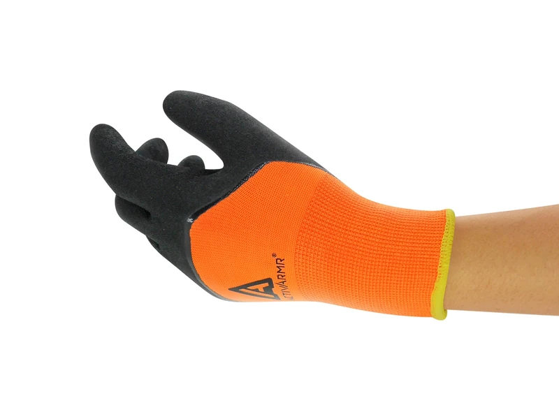 Ansell ActivArmr 97-011 Safety Work Gloves Mechanical Protection, Size 9 (L), (6 Pairs)
