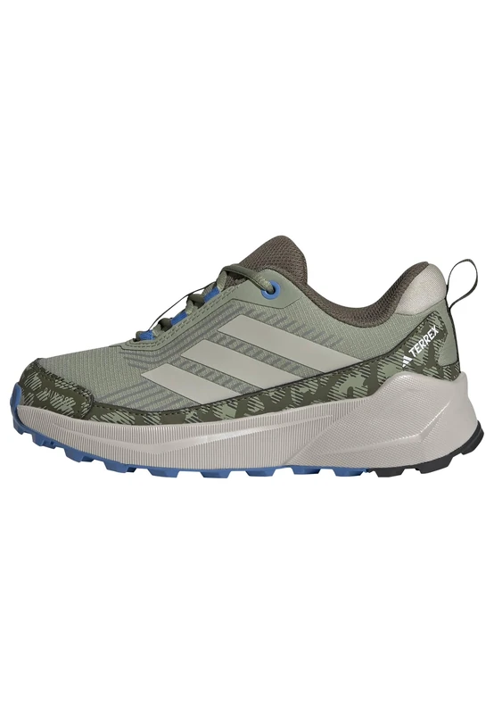 adidas Unisex Kids Terrex Trailmaker 2 RAIN.RDY Hiking Shoes Kids, Tent Green/Wonder Alumina/ray Blue, 6.5 UK
