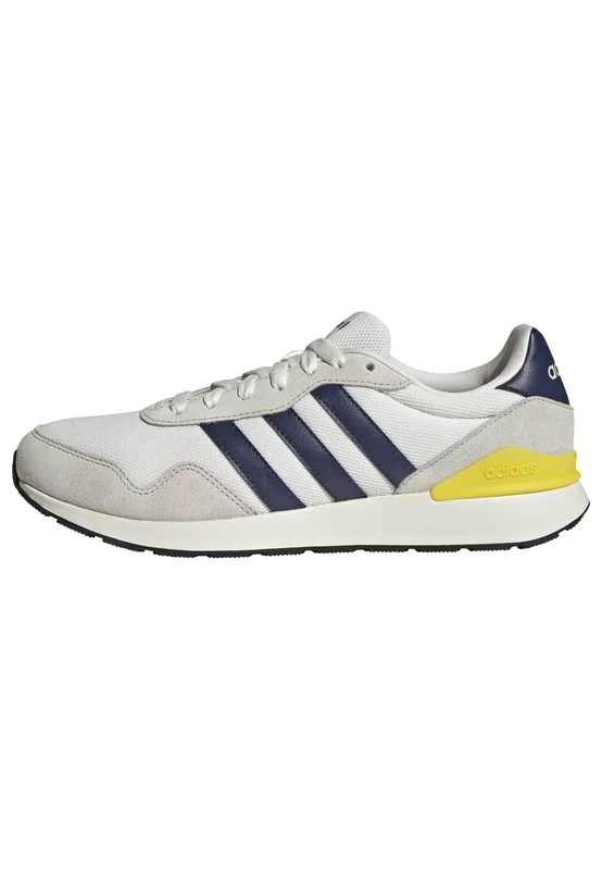 adidas Men's Run 60s 4.0 Shoes, core White/Dark Blue/Off White, 13.5 UK - Image 1