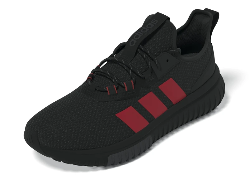 adidas Men's Kaptir 4.0 Shoes, core Black/Better Scarlet/Carbon, 10.5 UK