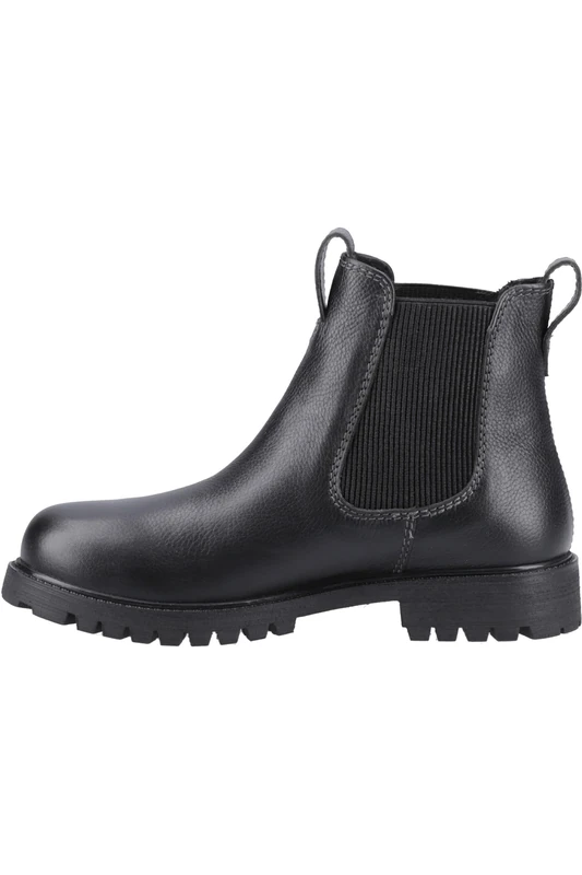 Hush Puppies Female Wynter Chelsea Boot, Black, 4