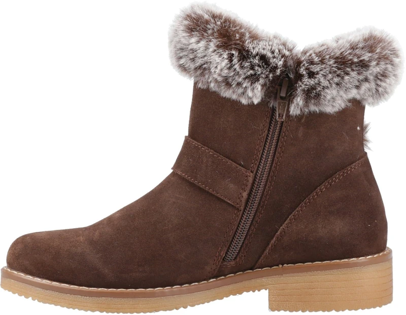 Hush Puppies Female Hannah Boot, Chocolate, 8