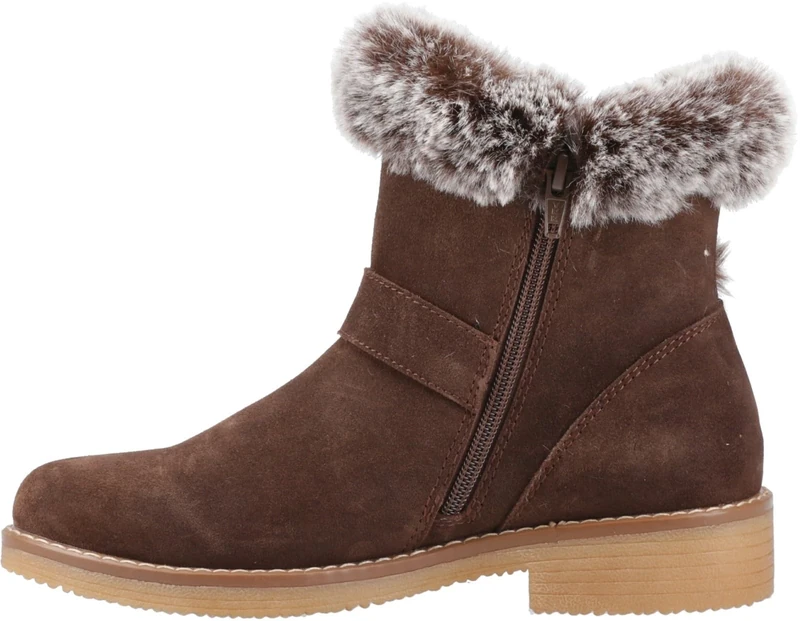 Hush Puppies Female Hannah Boot, Chocolate, 5