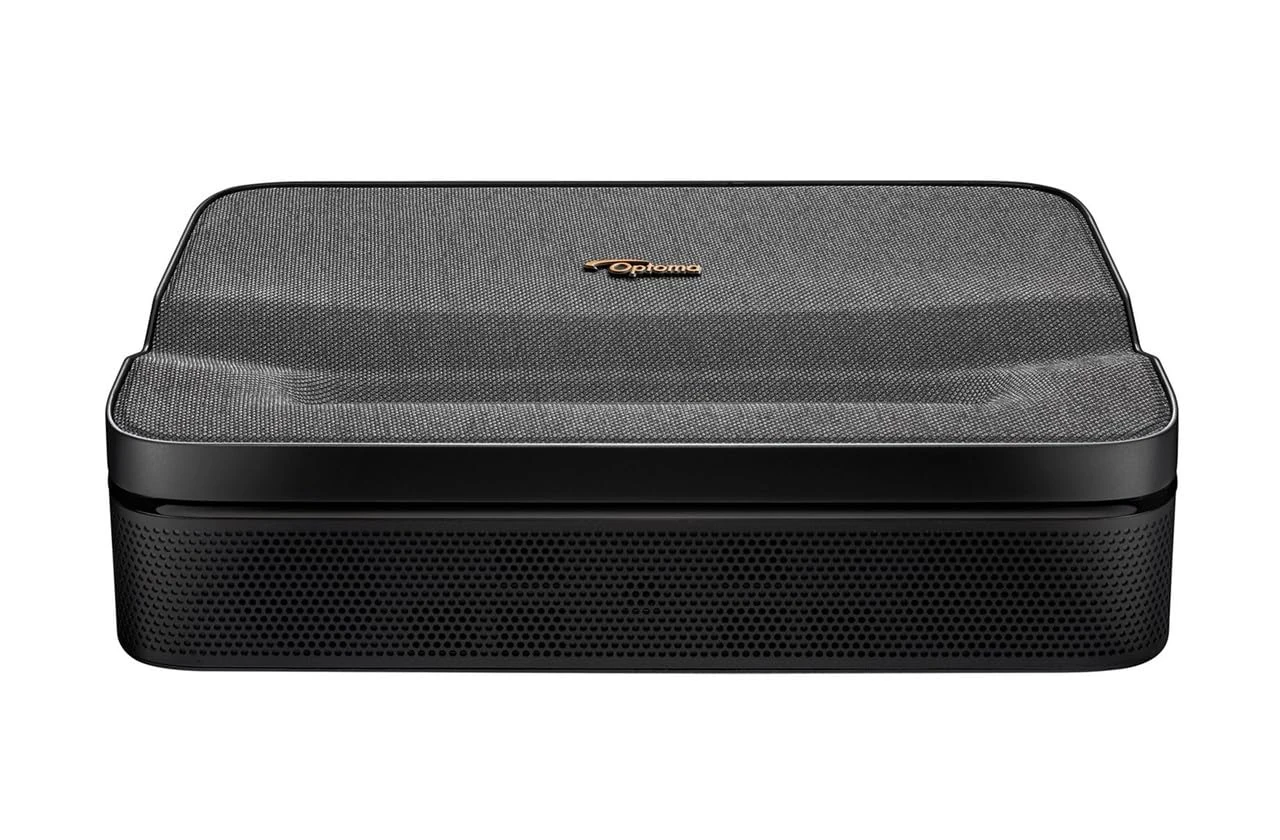 Optoma Photon Go Ultra-Short-Throw Portable Projector, 1080p Full HD, 650 Lumens, 100-inch Display at 25cm, Google TV