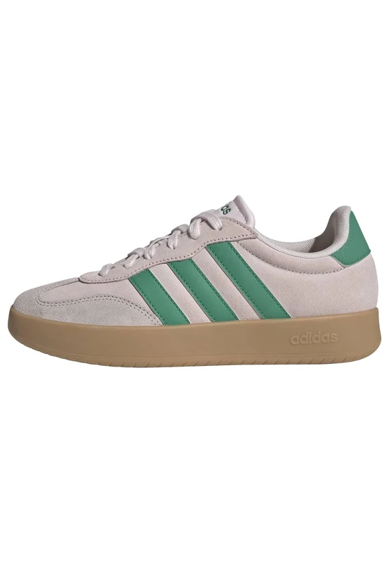 adidas Women's BARREDA Shoes, Almost Pink/semi Court Green/ice Purple, 4.5 UK
