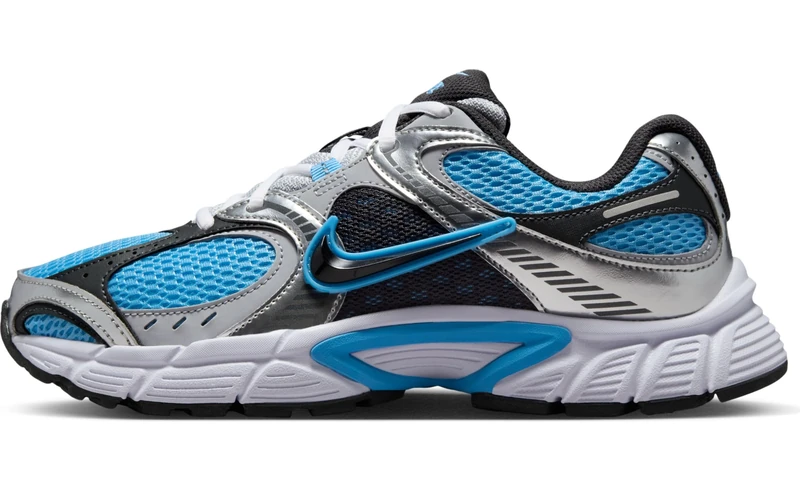 Nike V5 Runner Womens Laced Shoes, UNIV Blue/Black-Anthracite-Wolf Grey-MTL, 4 UK