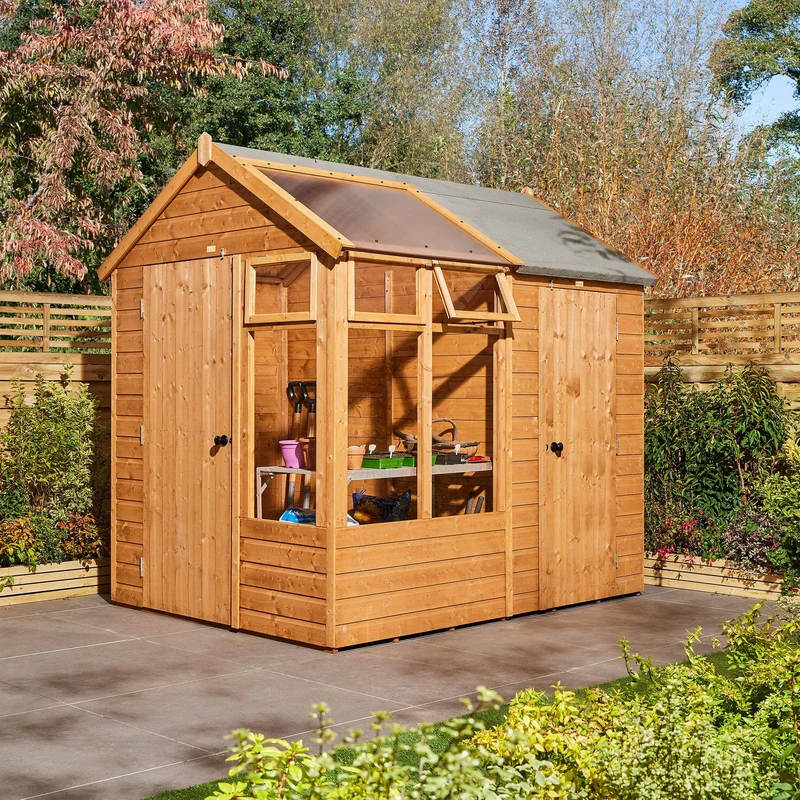 Rowlinson Growhouse 8x6 with Store