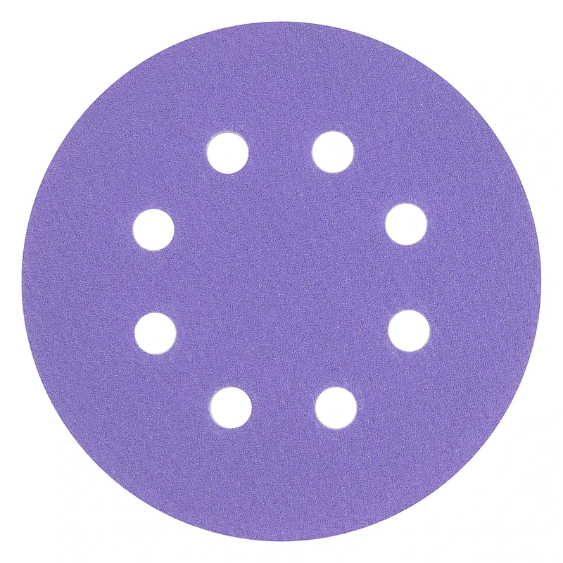 Trend 125 mm Sanding Discs for Random Orbital ROS Sanders, 60/120/180/240 Grit, 25 Pack, Multi-Grit Film Abrasive for Versatile Sanding Tasks, AB/125/M25