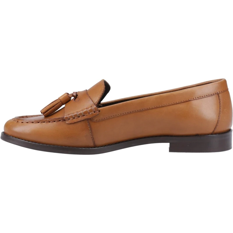 Hush Puppies Female Connie Tassel Loafer, Tan, 6
