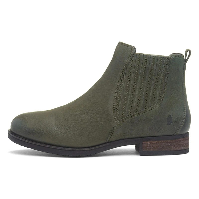 Hush Puppies Female Edith Boot, Green, 6