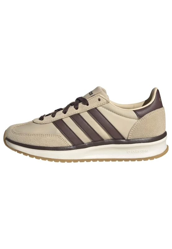 adidas Women's Run 70S 2.0 Shoes, Sand strata/Shadow Brown/Off White, 8 UK