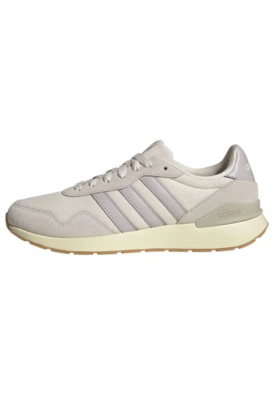 adidas Women's Run 60s 4.0 Shoes, Wonder White/ice Purple/Alumina, 5 UK