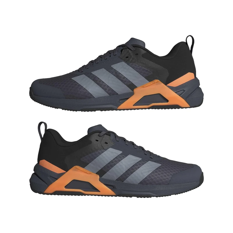 adidas Men's Dropset Control Training Shoes, Aurora Onix/Grey/Lucid Orange, 7 UK
