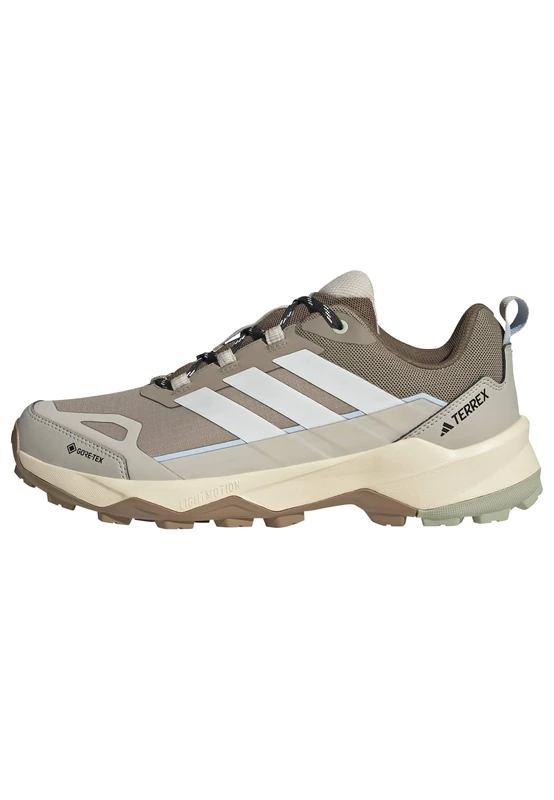 adidas Men's Terrex Skychaser AX5 Gore-TEX Hiking Shoes, Blanch Cargo/Off White/Wonder Alumina, 13.5 UK