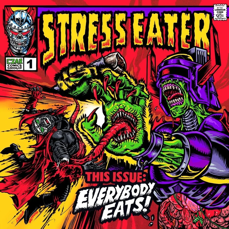 Silver Age Everybody Eats! Vinyl - Czarface x Dr. Octagon Album