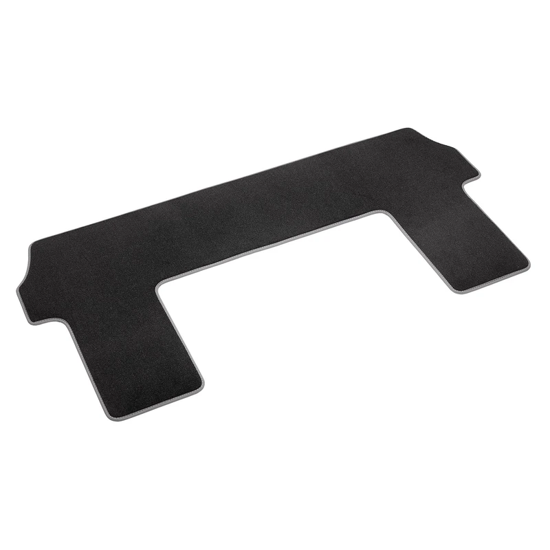 Volkswagen Premium Textile Mat, Velour, 3 Row Seats, Black and Grey, Compatible with VW ID.Buzz from 2023, Fitted - Image 1