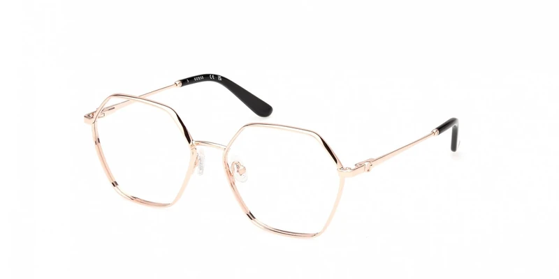 GAFAS GUESS-GU50184 C: shiny rose gold 56x16x50x140