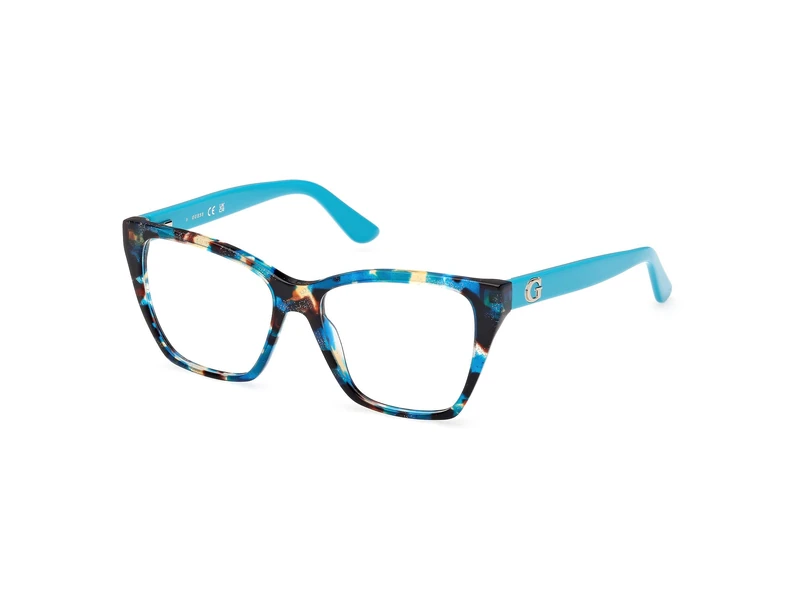 GAFAS GUESS-GU50235 C: shiny turquoise 52x15x44,2x140