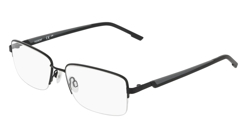 Flexon H6084 002 Men's Glasses Matte Black 57/17/150