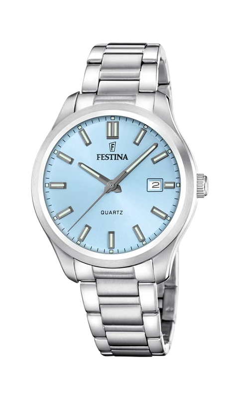 Festina Mens Stainless Steel Watch with Steel Bracelet F20736/2