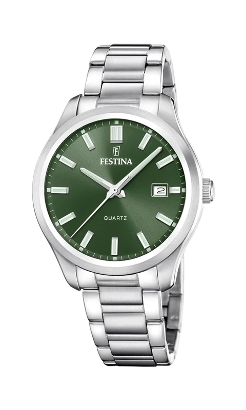 Festina Mens Stainless Steel Watch with Steel Bracelet F20736/4