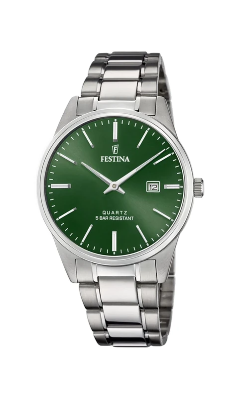Festina Stainless Steel Mens Watch with Steel Bracelet F20511/5