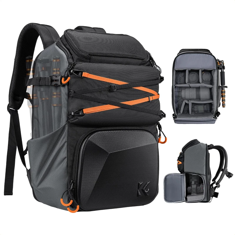 K&F CONCEPT Camera Backpack Shoulder Bag for Photographers
