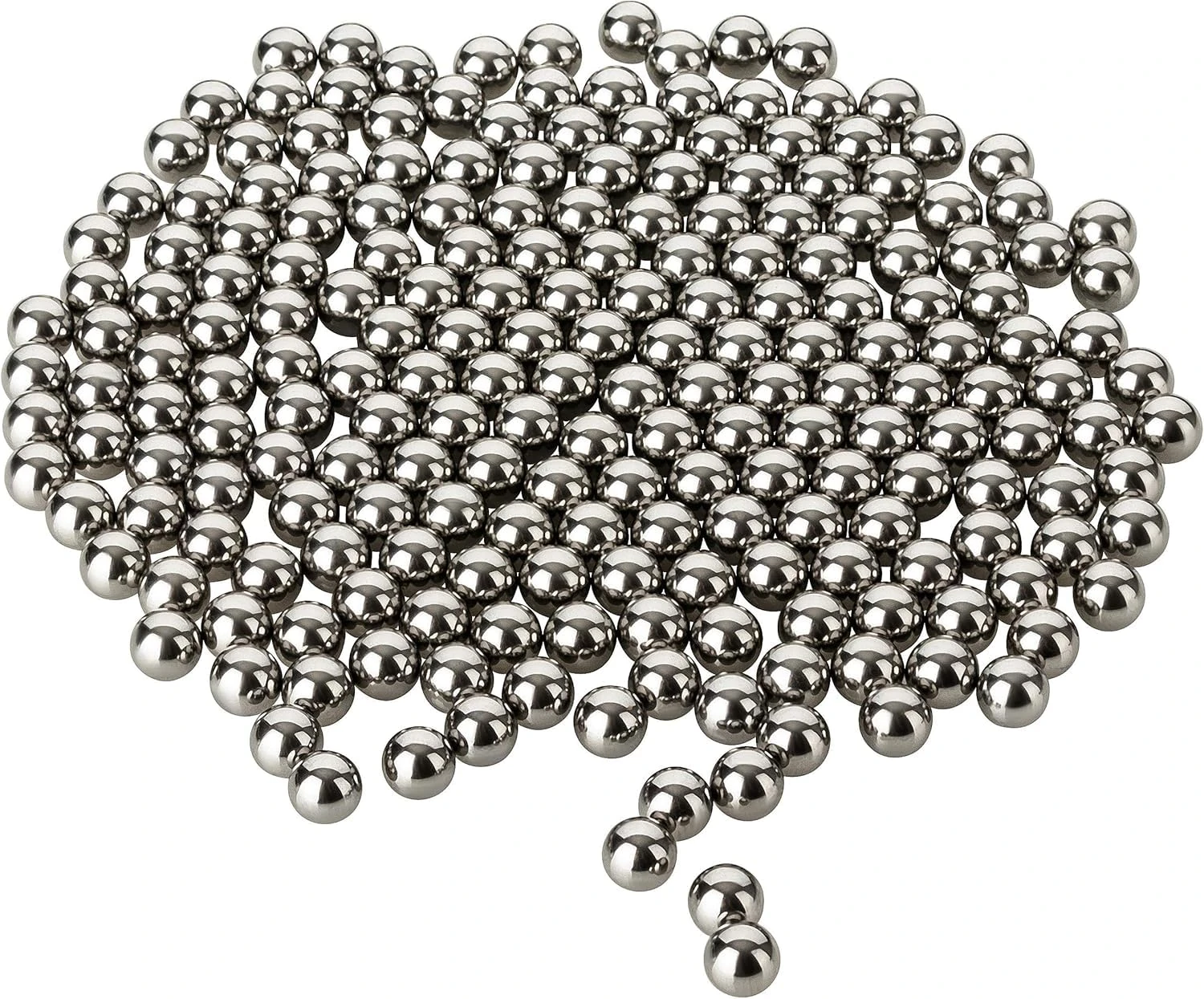 Heanvmyss Paint Agitator Balls for Model Acrylic Set,100 Pcs Wine Decanter Cleaning Balls,Stainless Steel Gazing Ball,Mixing Balls for Cleaning Bottle Home Garden Decorations(5.5mm/0.22inch)