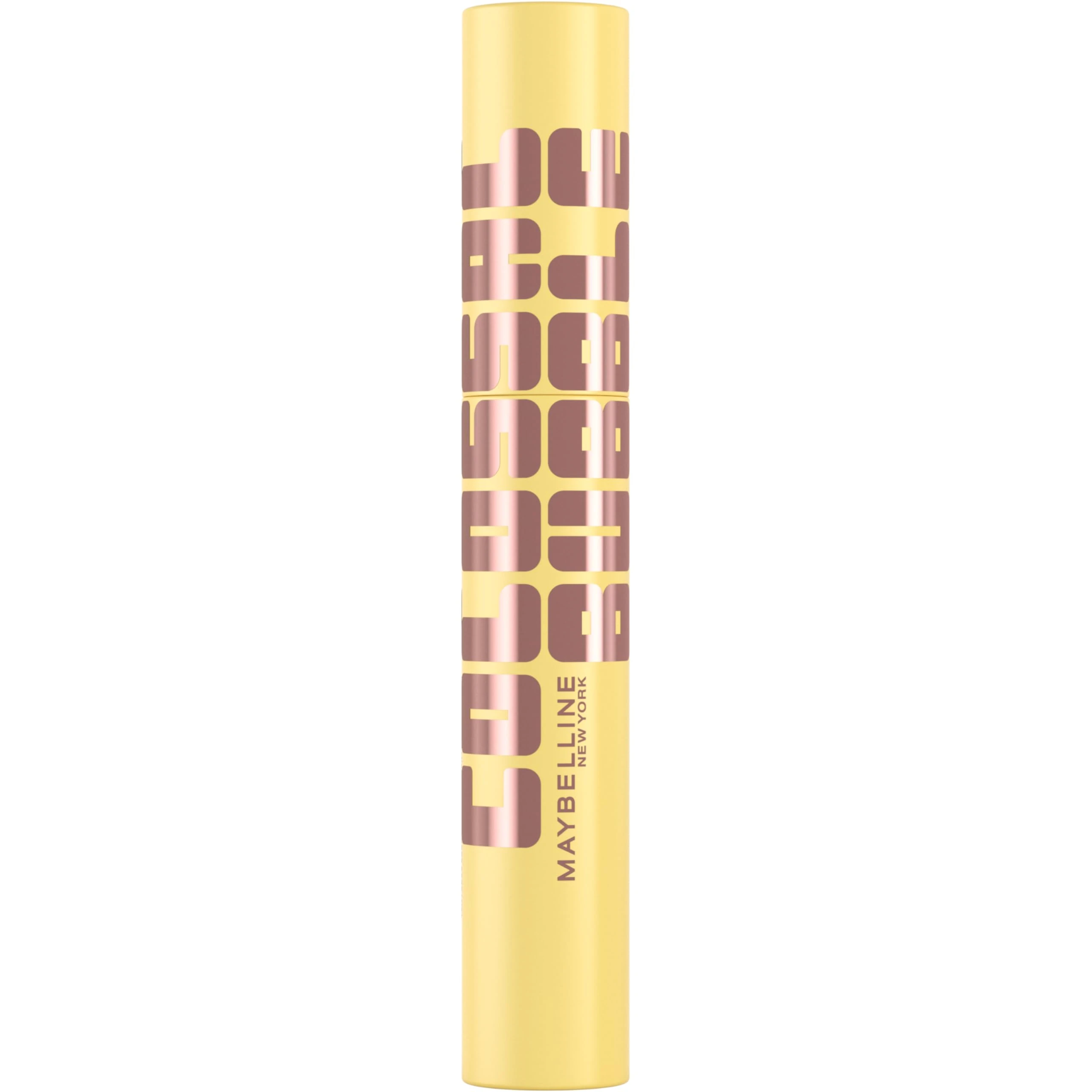 Maybelline New York Colossal Bubble Mascara, buildable & lightweight formula, with an inflator comb brush for separated & sleek lashes (Shade: Waterproof Very Black)