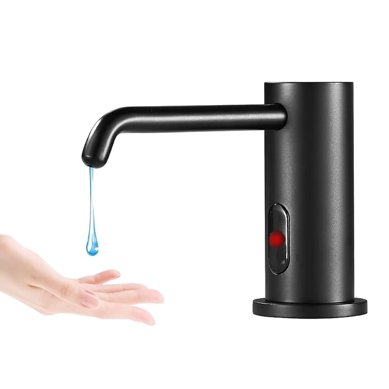 Syncosphere Touchless Soap Dispenser - Plug-In, 33oz (Black)