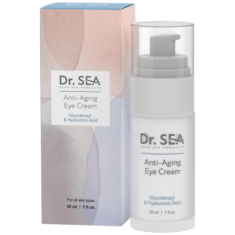 DR. SEA - Anti-Aging Eye Contour Cream with Hyaluronic Acid & GLYCOTENSYL – Lifting, Hydration & Dark Circle Reduction – Smooth & Radiant Skin – 30ml