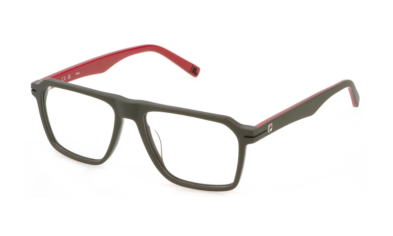 Plastic Opt Frame Fila - MAT: Cellulose Acetate_C: Full MATT KAKI D: 150x17 / Male Personal Care and Health - Image 1